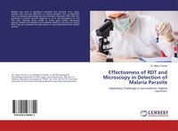 Produktbild: Effectiveness of RDT and Microscopy in Detection of Malaria Parasite