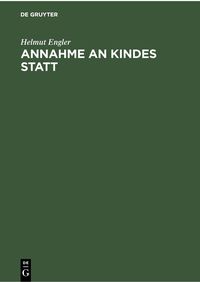 Produktbild: Annahme an Kindes Statt