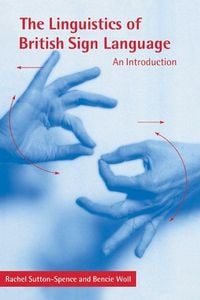 Produktbild: The Linguistics of British Sign Language