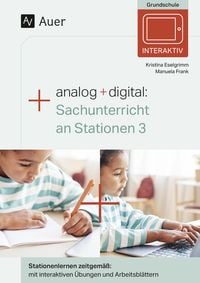 Produktbild: Analog + digital Sachunterricht an Stationen 3