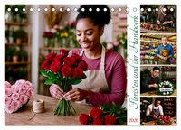 Produktbild: Floristen und ihr Handwerk (Tischkalender 2026 DIN A5 quer), CALVENDO Monatskalender