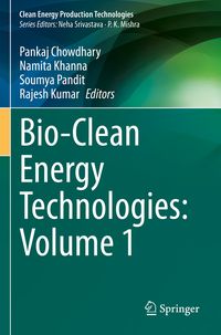 Produktbild: Bio-Clean Energy Technologies: Volume 1