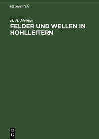 Produktbild: Felder und Wellen in Hohlleitern