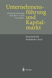 Produktbild: Unternehmensf&uuml;hrung und Kapitalmarkt