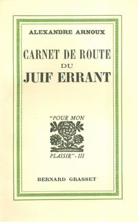 Produktbild: Carnet de route du Juif errant