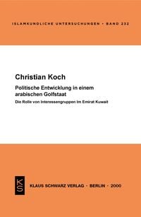 Produktbild: Politische Entwicklung in einem arabischen Golfstaat