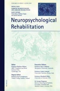 Produktbild: Cognitive Neuropsychology and Language Rehabilitation