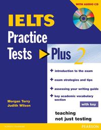 Produktbild: Wilson, J: IELTS Practice Tests Plus 2 with key and CD Pack