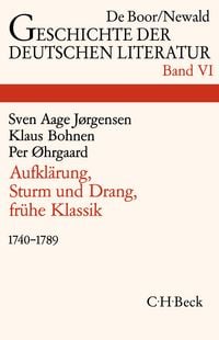 Produktbild: Aufkl&auml;rung, Sturm und Drang, Fr&uuml;he Klassik. 1740 - 1789