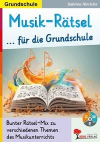 Produktbild: Musik-R&auml;tsel f&uuml;r die Grundschule