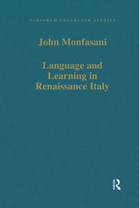 Produktbild: Language and Learning in Renaissance Italy