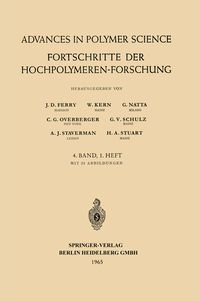 Produktbild: Fortschritte der Hochpolymeren Forschung
