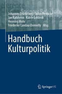 Produktbild: Handbuch Kulturpolitik