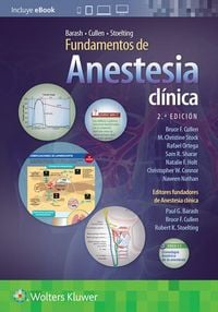 Produktbild: Barash, Cullen y Stoelting. Fundamentos de anestesia cl&iacute;nica
