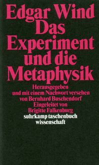Produktbild: Das Experiment und die Metaphysik