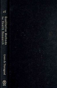 Produktbild: Qualitative Methods for Health Research