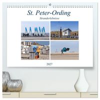 Produktbild: St. Peter-Ording Stranderlebnisse (hochwertiger Premium Wandkalender 2027 DIN A2 quer), Kunstdruck in Hochglanz