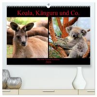 Produktbild: Koala, K&auml;nguru und Co. &ndash; Das wilde Tierreich Australiens (hochwertiger Premium Wandkalender 2026 DIN A2 quer), Kunstdruck in Hochglanz