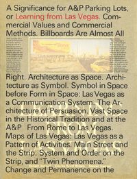 Produktbild: Learning from Las Vegas, facsimile edition
