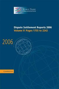 Produktbild: Dispute Settlement Reports 2006
