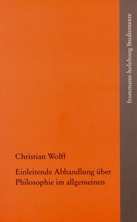 Produktbild: Einleitende Abhandlung &uuml;ber Philosophie im allgemeinen