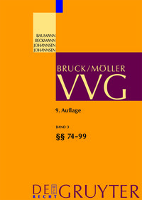Produktbild: VVG / &sect;&sect; 74-99 VVG