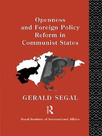 Produktbild: Openness and Foreign Policy Reform in Communist States