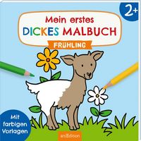 Produktbild: Mein erstes dickes Malbuch ab 2 &ndash; Fr&uuml;hling