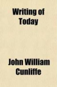 Produktbild: Writing of Today; Models of Journalistic Prose