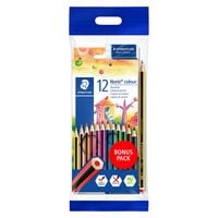Produktbild: STAEDTLER Buntstifte Noris colour 185, 12 Buntstifte, 1 Bleistift, 1 Radierer