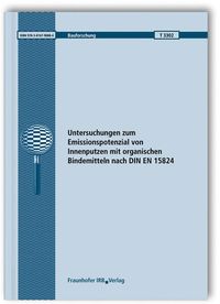 Bild vom Artikel Untersuchungen zum Emissionspotenzial von Innenputzen mit organischen Bindemitteln nach DIN EN 15824. vom Autor Sabine Mair