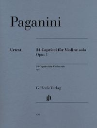 Produktbild: Nicol&ograve; Paganini - 24 Capricci op. 1