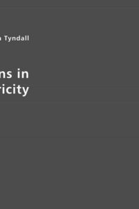 Produktbild: Tyndall, J: Lessons in Electricity