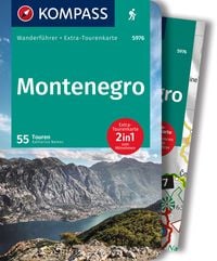 KOMPASS Wanderführer Montenegro, 55 Touren Katharina Nemec