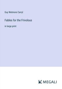 Produktbild: Fables for the Frivolous