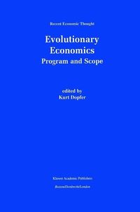 Produktbild: Evolutionary Economics: Program and Scope