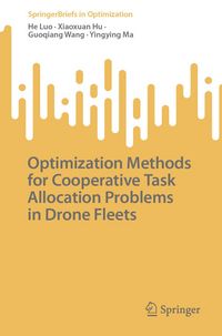 Produktbild: Optimization Methods for Cooperative Task Allocation Problems in Drone Fleets