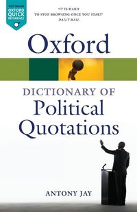 Produktbild: Oxford Dictionary of Political Quotations