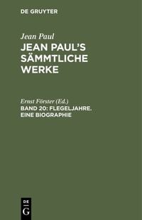 Produktbild: Flegeljahre. Eine Biographie