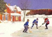 Produktbild: After School Hockey Large Boxed Holiday Cards