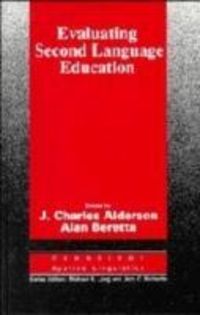 Produktbild: Evaluating Second Language Education
