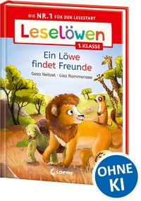 Produktbild: Lesel&ouml;wen 1. Klasse - Ein L&ouml;we findet Freunde