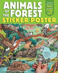 Produktbild: Animals of the Forest Sticker Poster