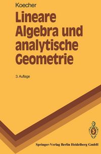 Produktbild: Lineare Algebra und analytische Geometrie