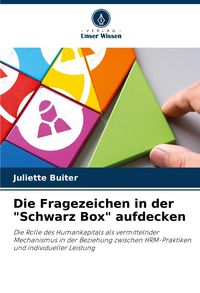 Produktbild: Die Fragezeichen in der "Schwarz Box" aufdecken