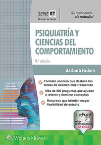Produktbild: Serie RT. Psiquiatr&iacute;a y ciencias del comportamiento