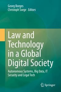Produktbild: Law and Technology in a Global Digital Society