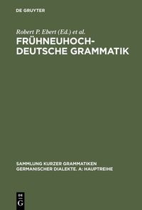 Produktbild: Fr&uuml;hneuhochdeutsche Grammatik