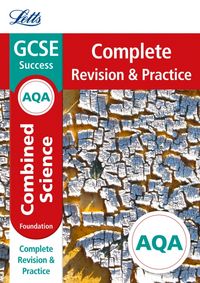 Produktbild: Letts GCSE Revision Success - New Curriculum - Aqa GCSE Combined Science Foundation Complete Revision & Practice