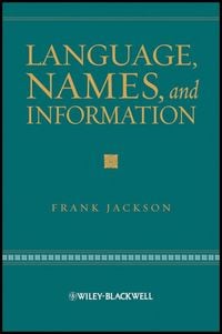 Produktbild: Language, Names, and Information